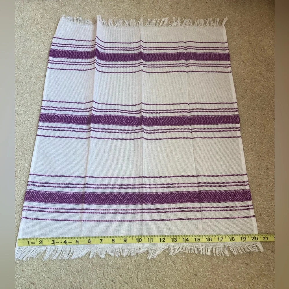 3/$20 Artisan Woven Mexican Tea Towel, Hand Towel, Boho Chic, Kitchen, Serape